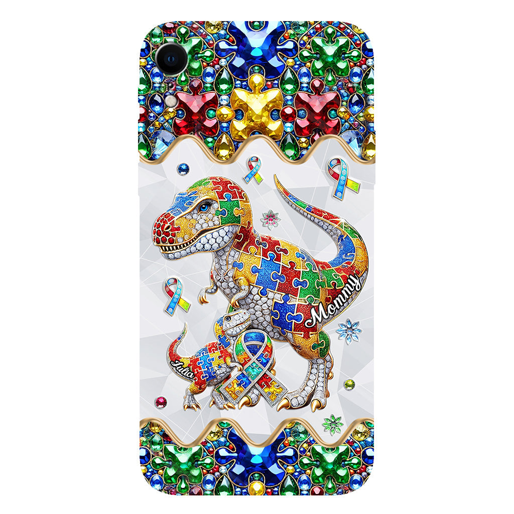 Strong Mama - Personalized Autism Awareness Full Print Phone Case