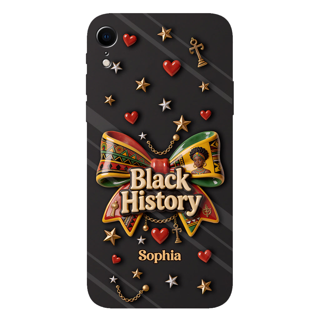 Black History Month - Personalized African American Full Print Phone Case