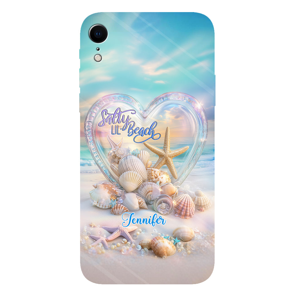 Salty Lil Beach - Coque de téléphone personnalisée pour amoureux de la mer avec impression intégrale