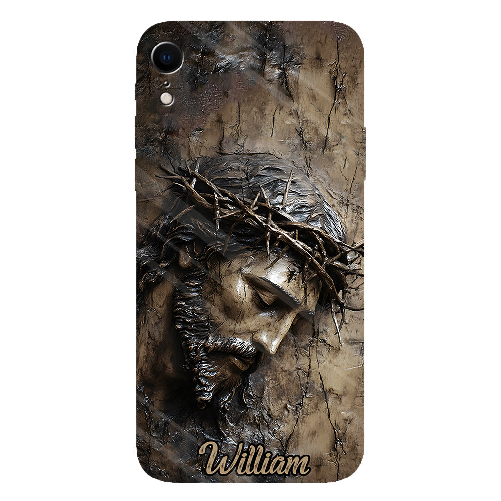 Foi, Espérance, Amour - Coque de téléphone personnalisée avec imprimé chrétien intégral