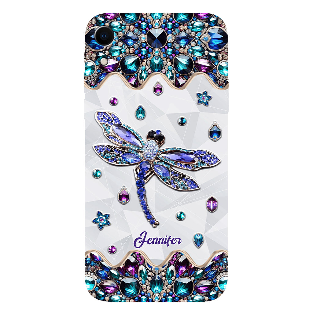 Love Dragonfly - Personalized Dragonfly Full Print Phone Case