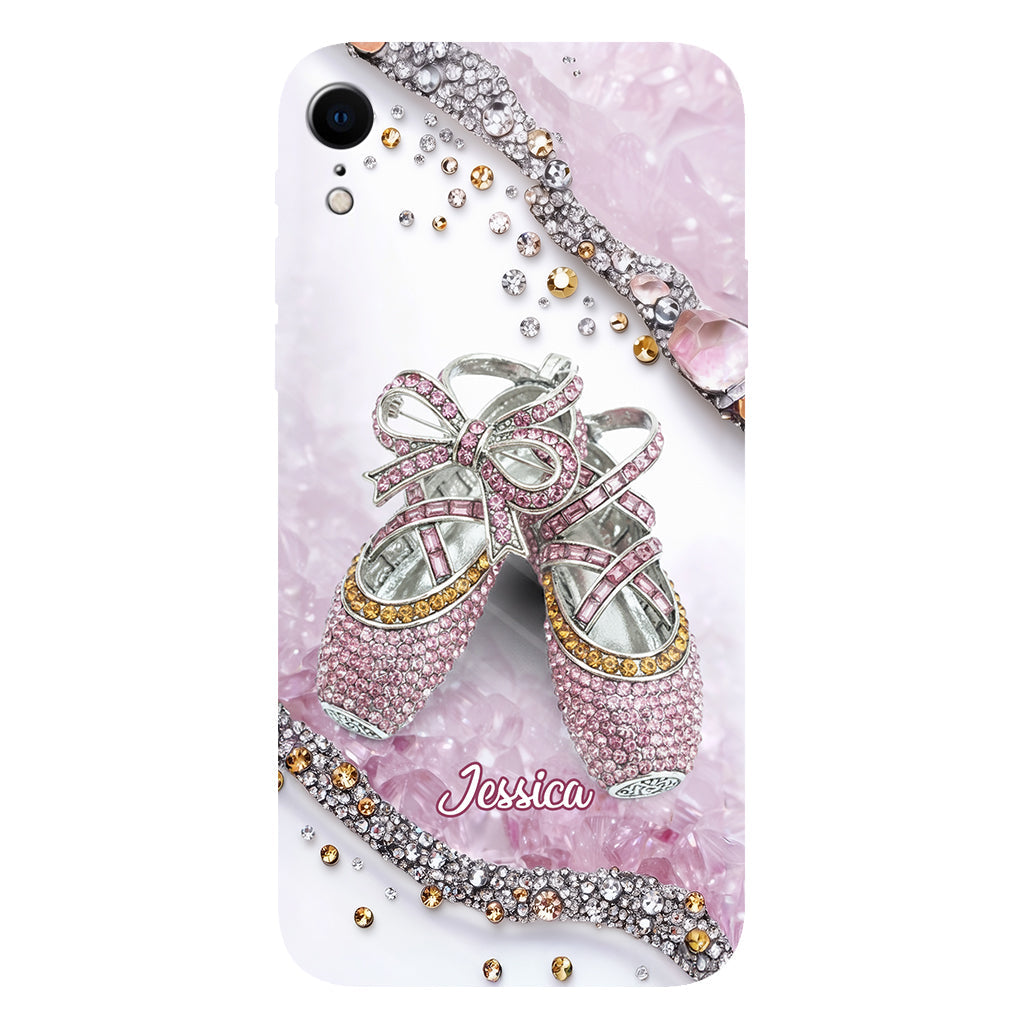 Chaussures de ballet mignonnes - Coque de téléphone personnalisée avec imprimé intégral de ballerine