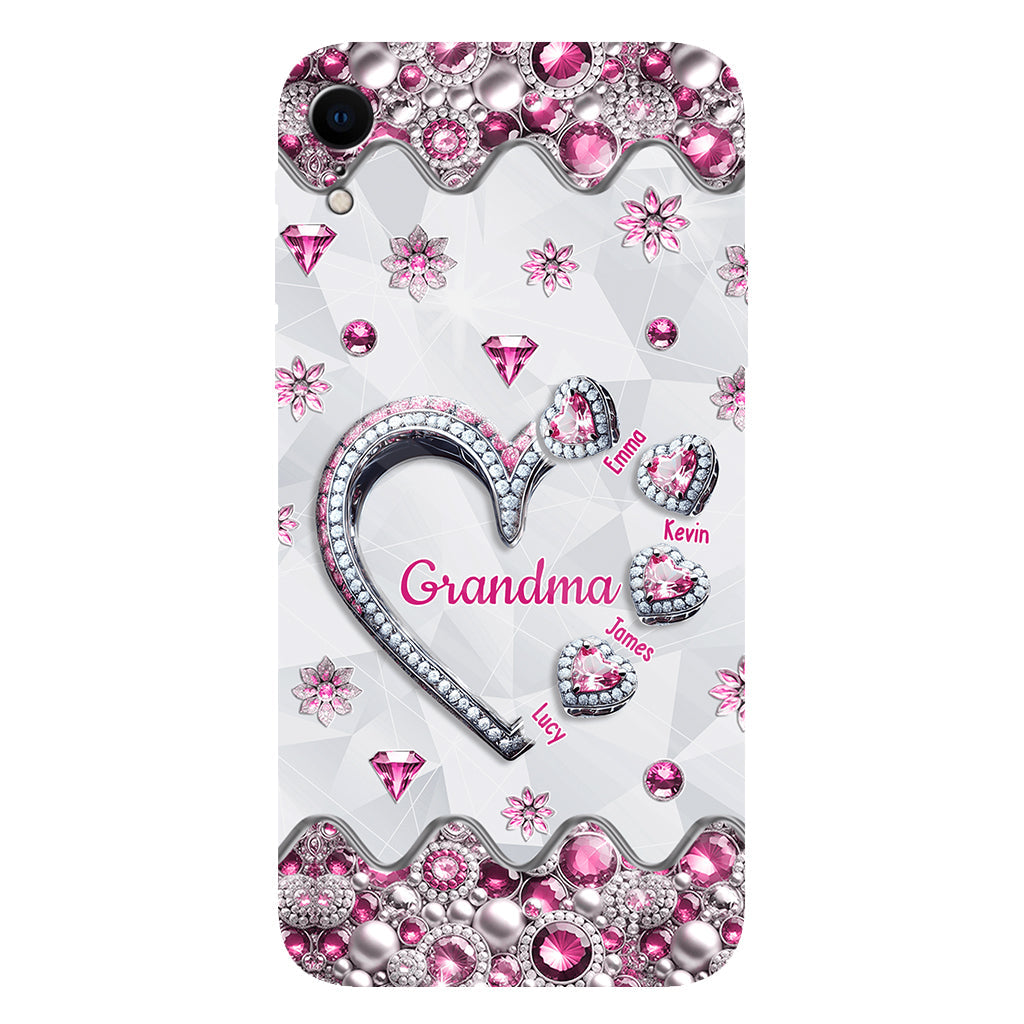 Cadeau pour grand-mère, maman… - Coque de téléphone personnalisée avec impression intégrale « Grand-mère »