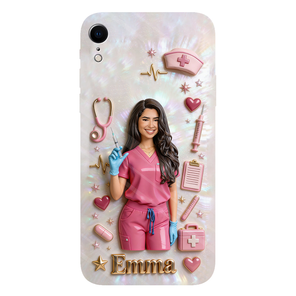 Medical Nurse - Personalized Nurse Full Print Phone Case
