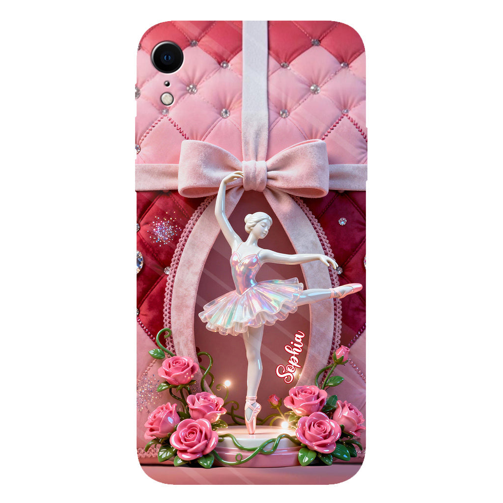 Just A Girl Who Loves To Dance - Personalized Ballet Full Print Phone Case