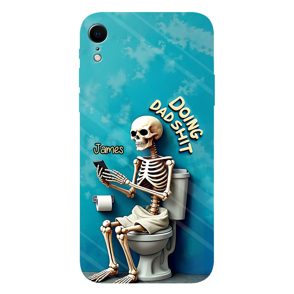 Doing Dad Shit - Personalized Father Full Print Phone Case