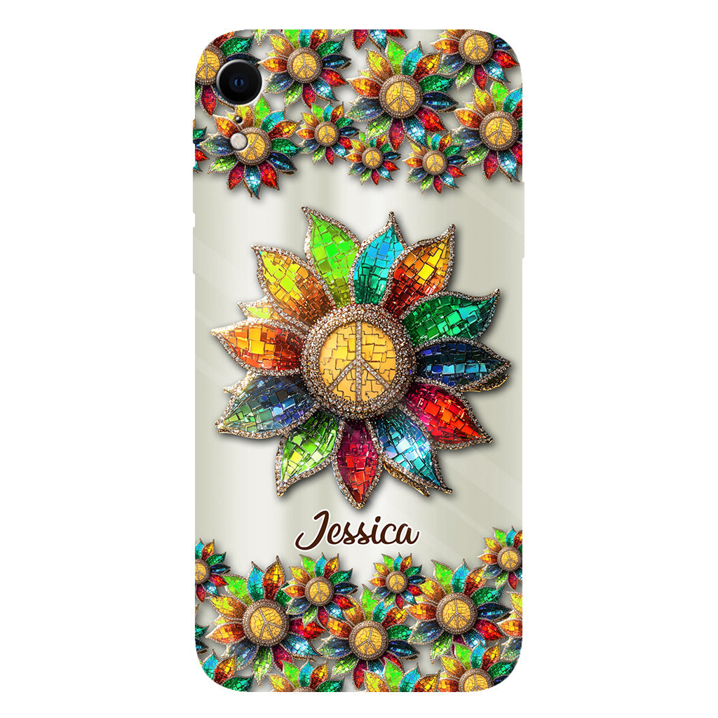 Coque de téléphone personnalisée Hippie Soul - Motif hippie intégral