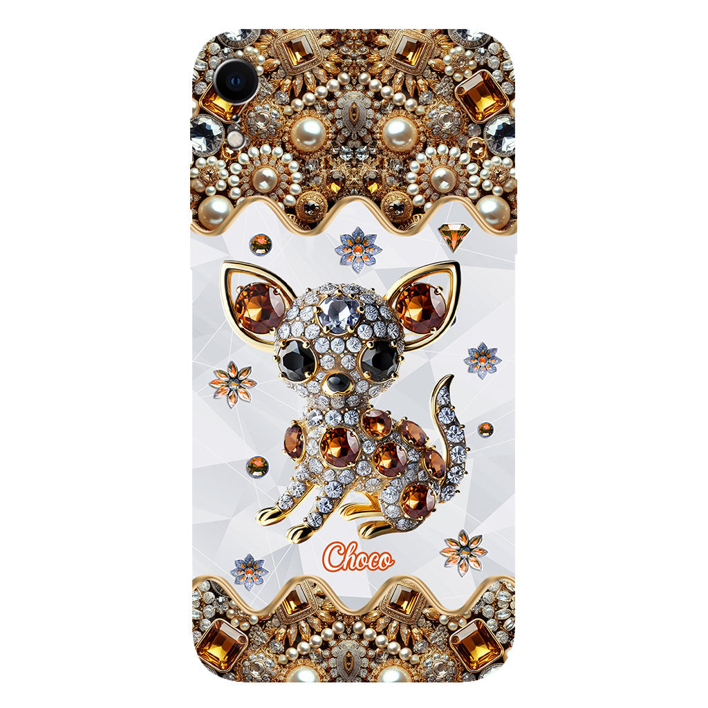 Love Chihuahuas - Personalized Dog Full Print Phone Case