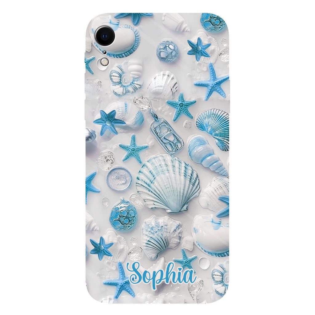 Beach Lovin' Girl - Personalized Sea Lover Full Print Phone Case
