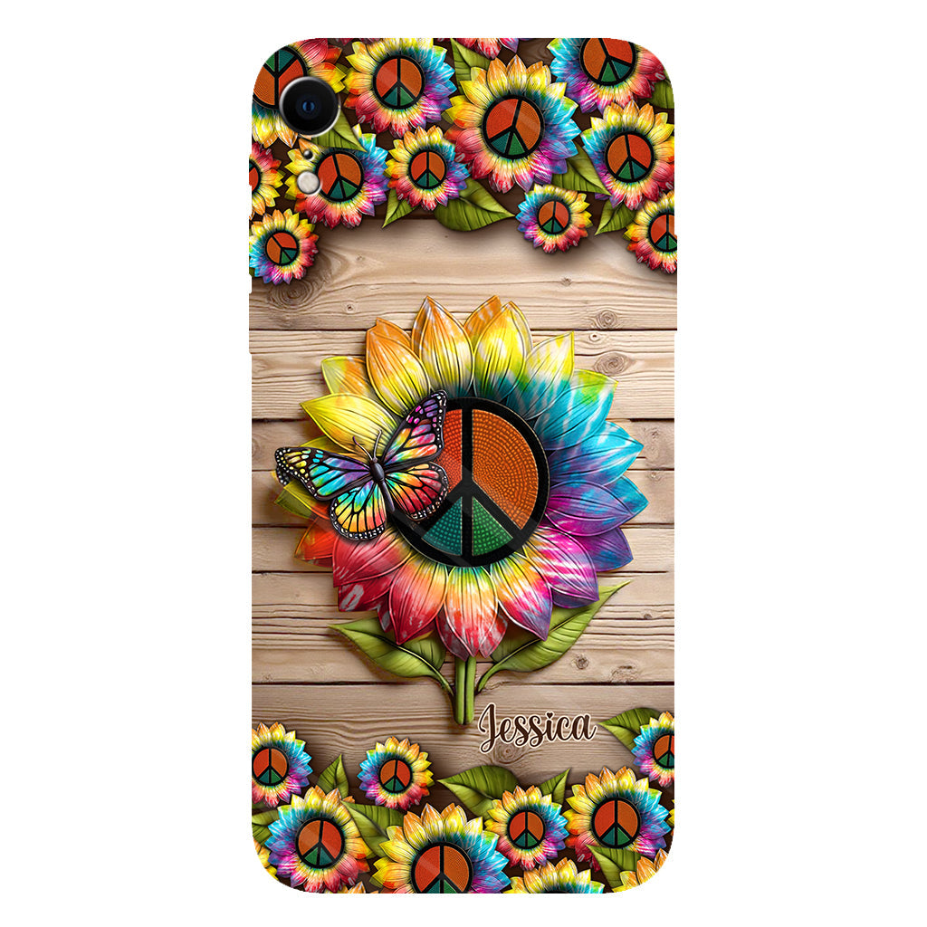 Coque de téléphone personnalisée Hippie Soul - Motif hippie intégral