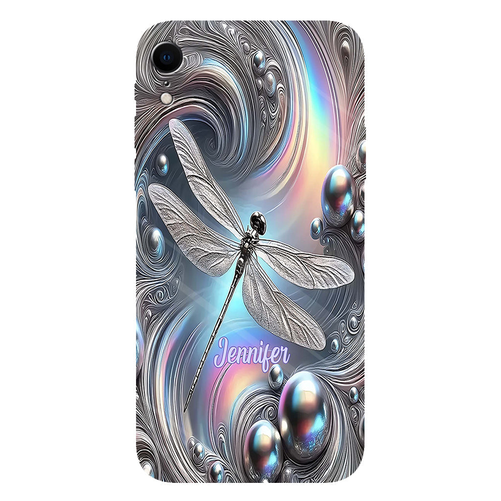 Magnifique libellule - Coque de téléphone personnalisée avec motif libellule intégral