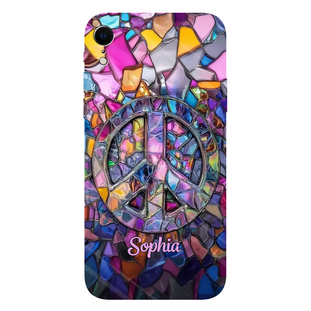 Coque de téléphone personnalisée Hippie Soul - Motif hippie intégral