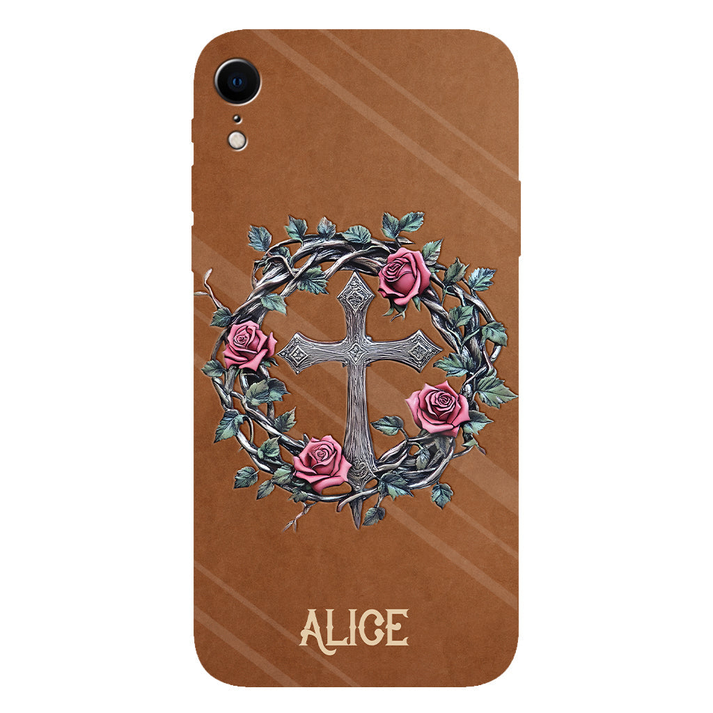 Croire - Coque de téléphone personnalisée avec impression chrétienne intégrale