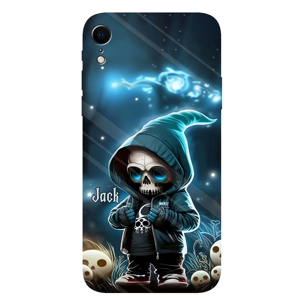 Coque de téléphone personnalisée Cool Dude - Motif crâne intégral