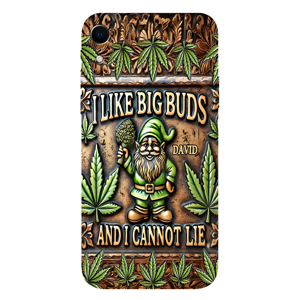 J'aime les grosses têtes - Coque de téléphone personnalisée avec impression intégrale sur le thème du cannabis