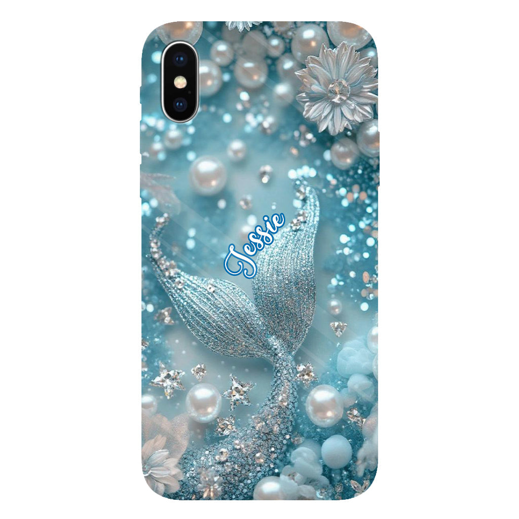Salty Lil' Beach - Personalized Sea Lover Full Print Phone Case