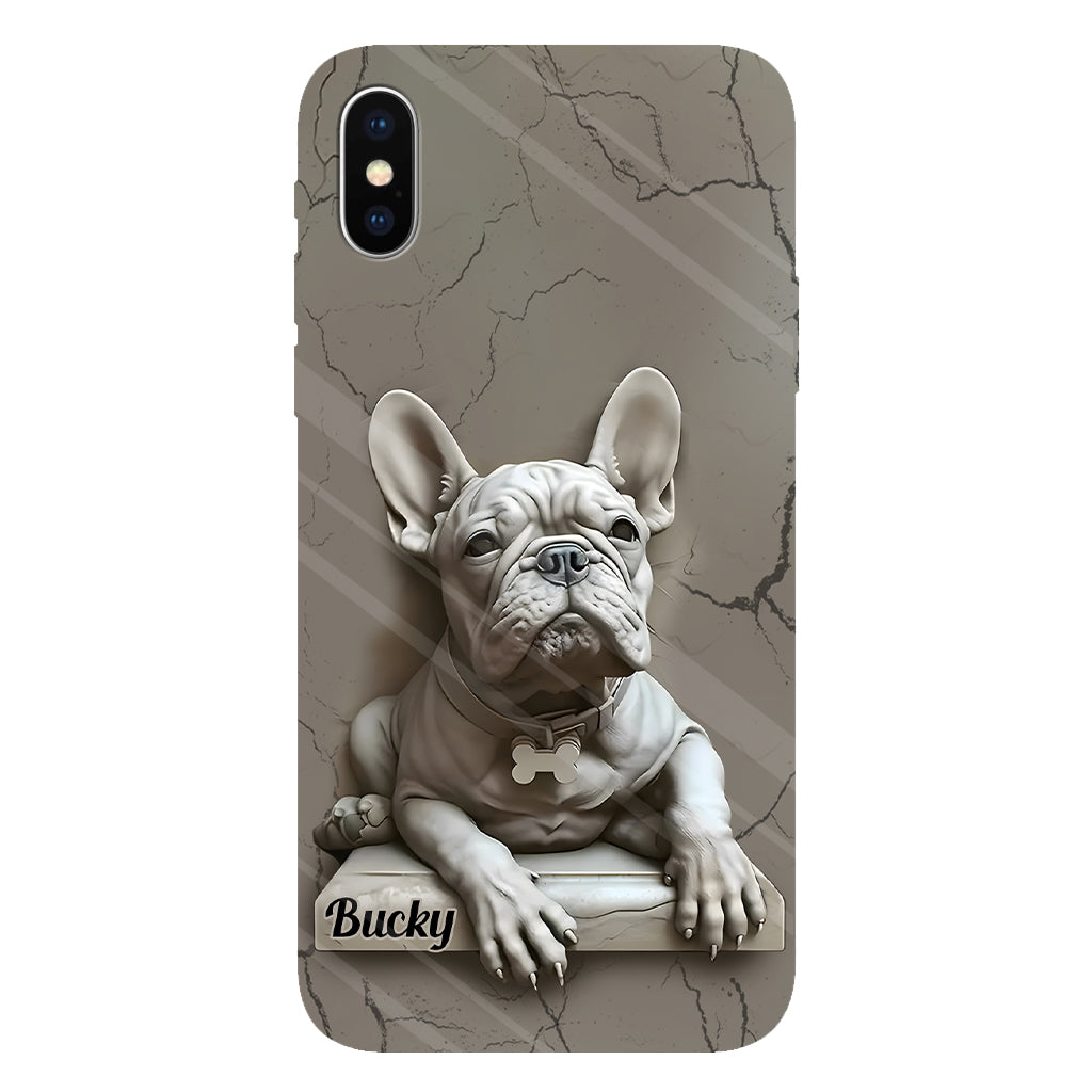 Coque de téléphone personnalisée avec motif bouledogue français - Bouledogue français