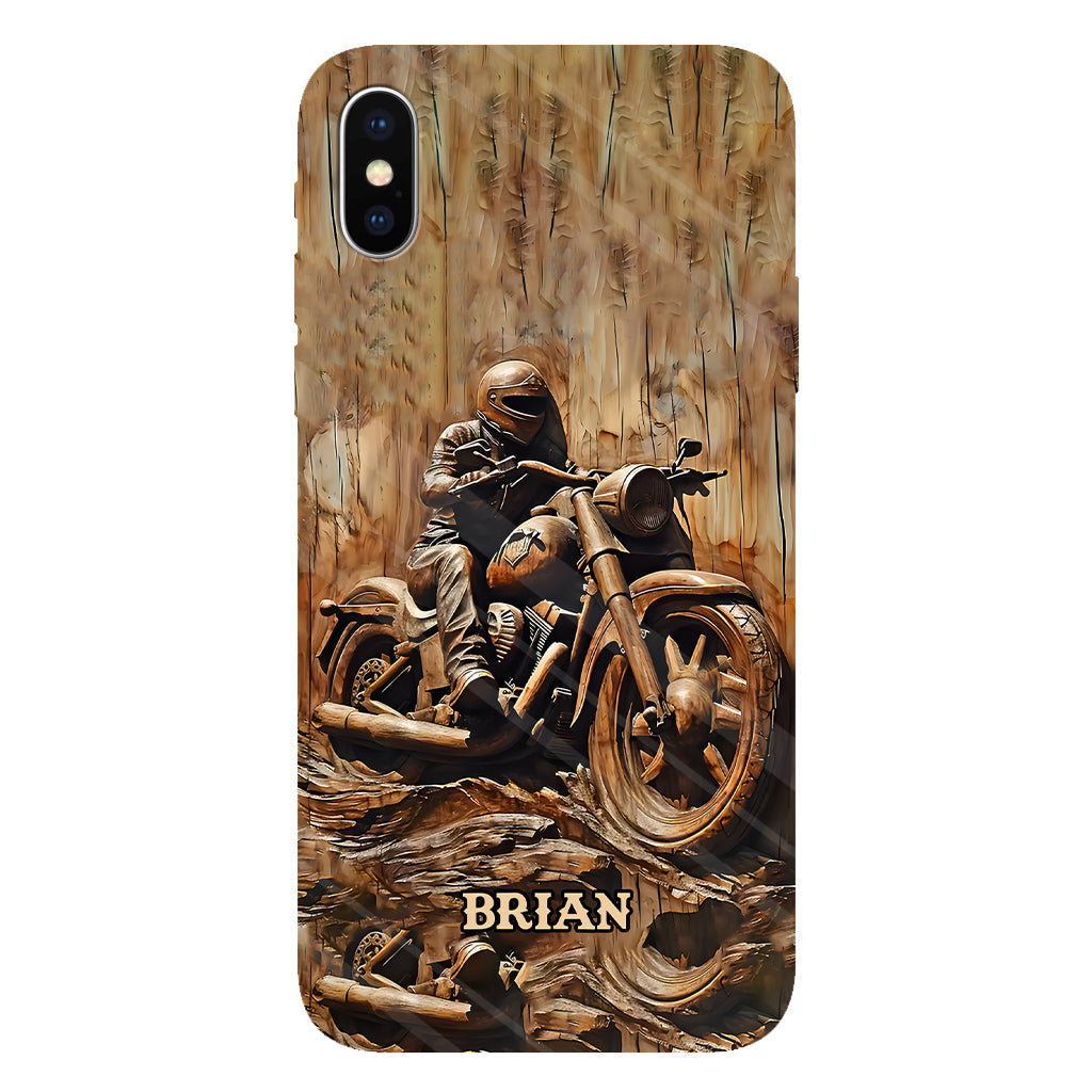 Biker - Personalized Biker Full Print Phone Case