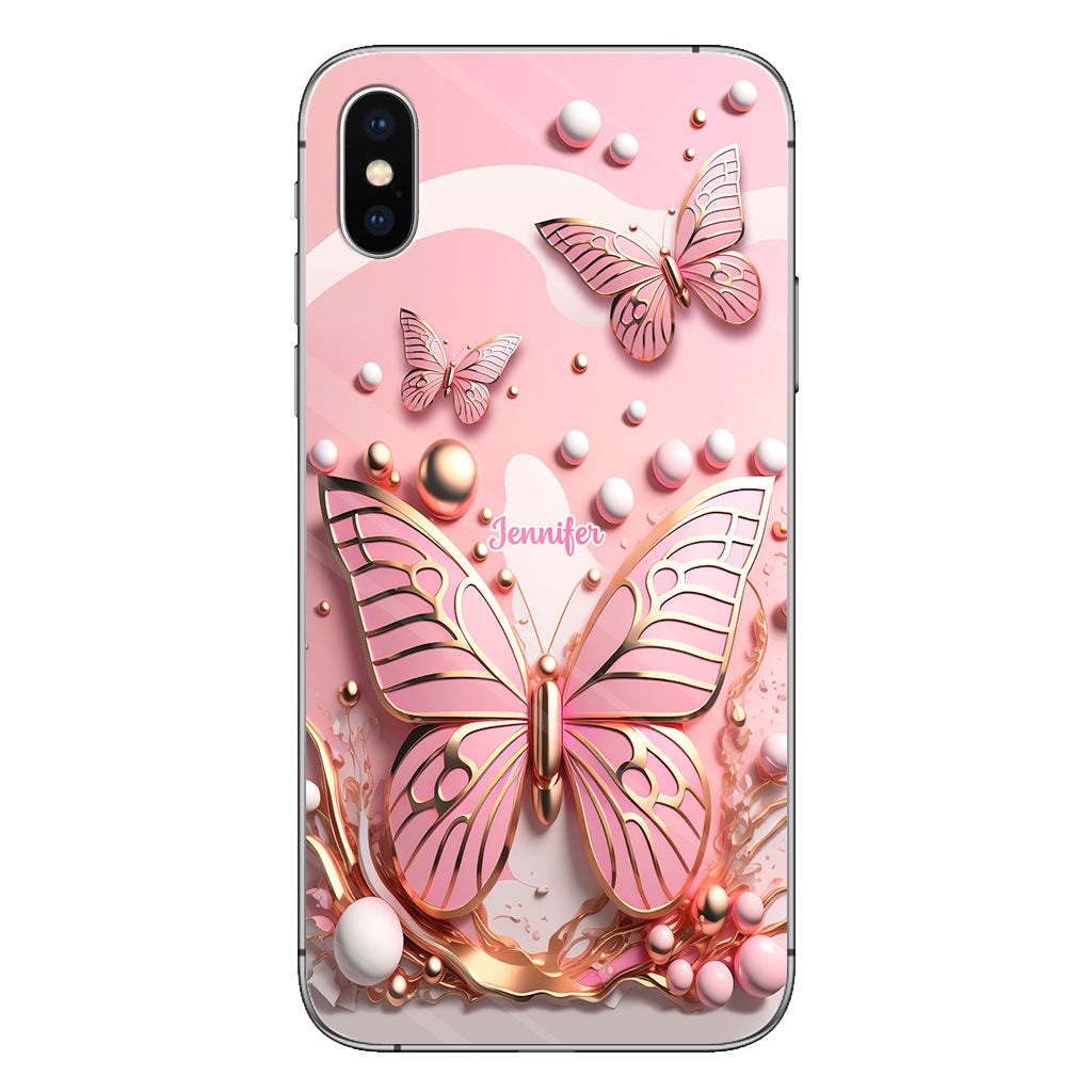 Love Butterflies - Personalized Butterfly Phone Case