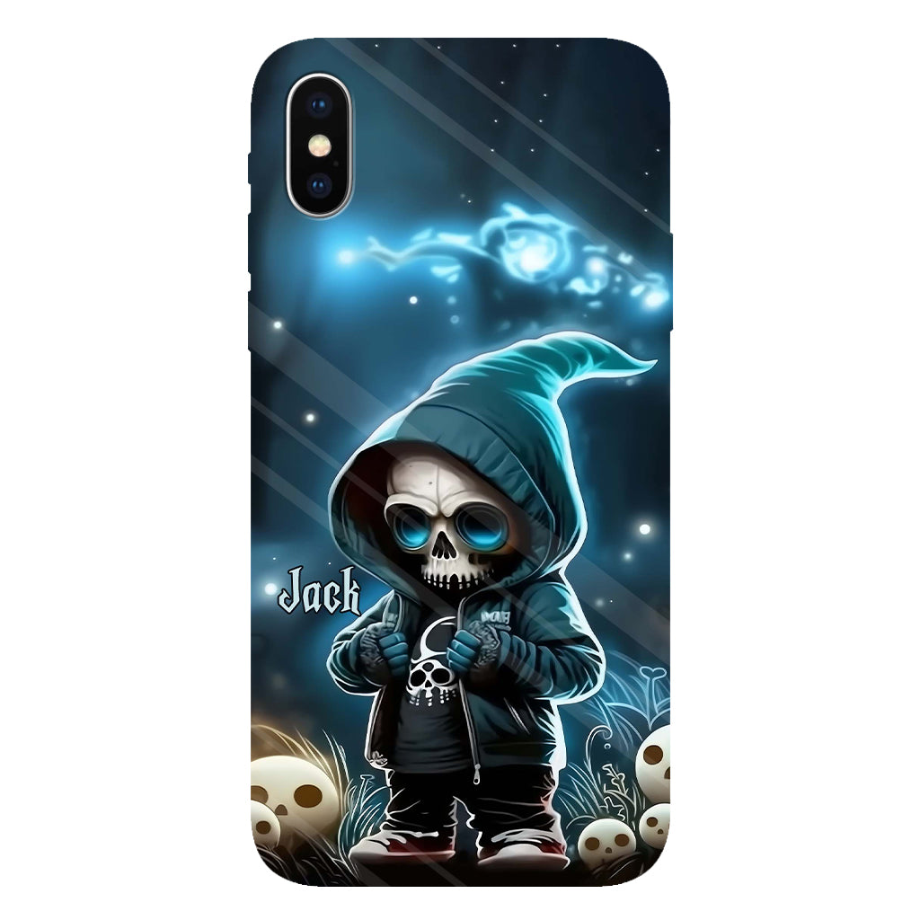 Coque de téléphone personnalisée Cool Dude - Motif crâne intégral
