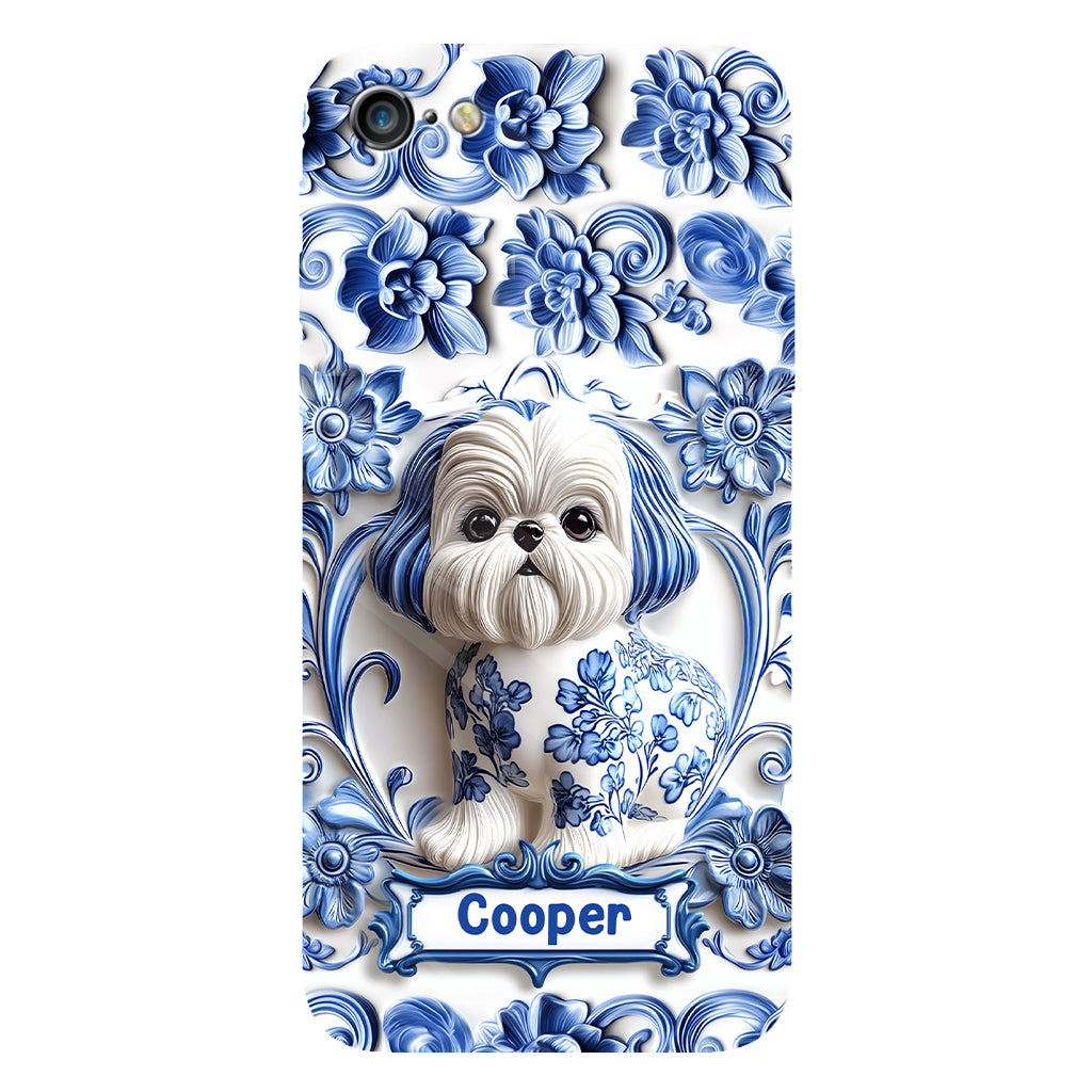 Cute Dog - Personalized Dog Full Print Phone Case