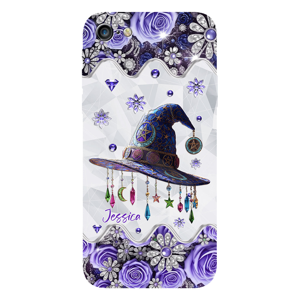 Magnifique chapeau de sorcière - Coque de téléphone personnalisée avec imprimé intégral de sorcière