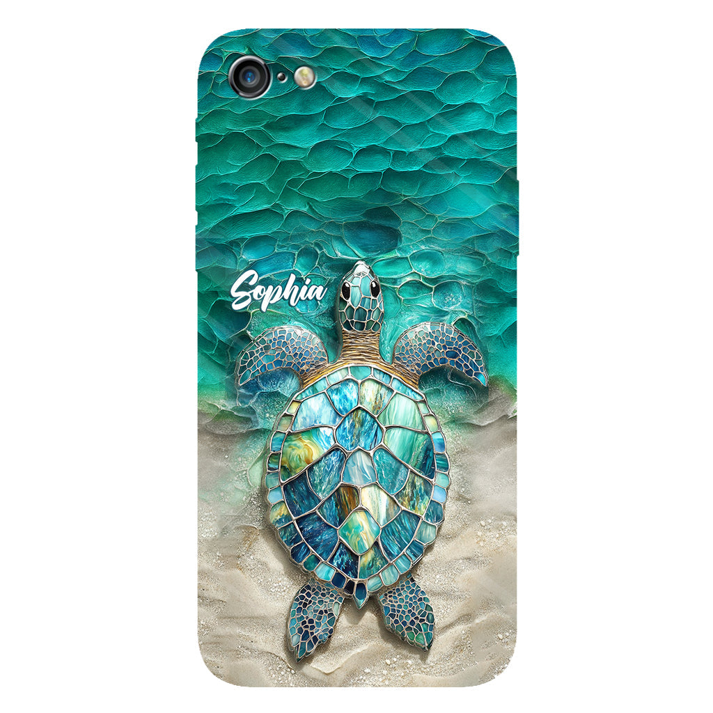 Sea Turtle Lovers - Personalized Turtle Full Print Phone Case