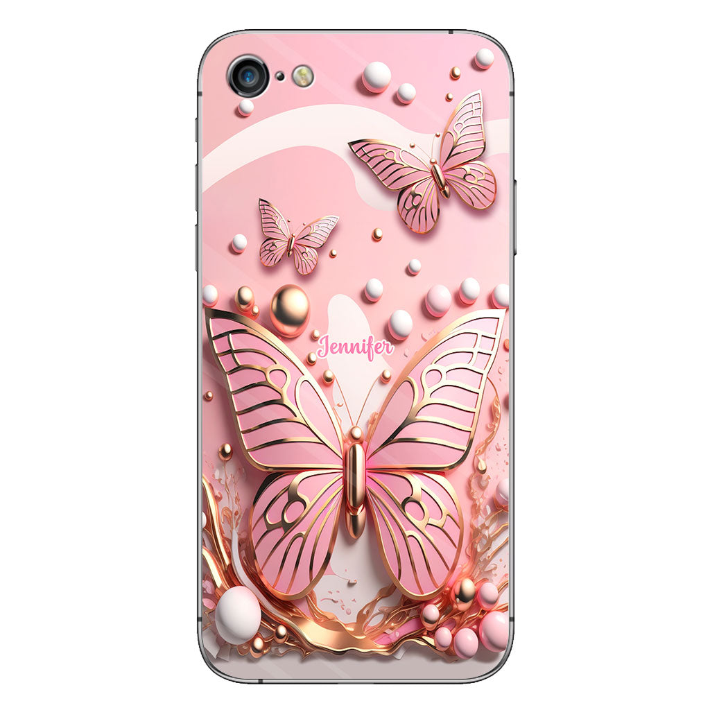 Love Butterflies - Personalized Butterfly Phone Case
