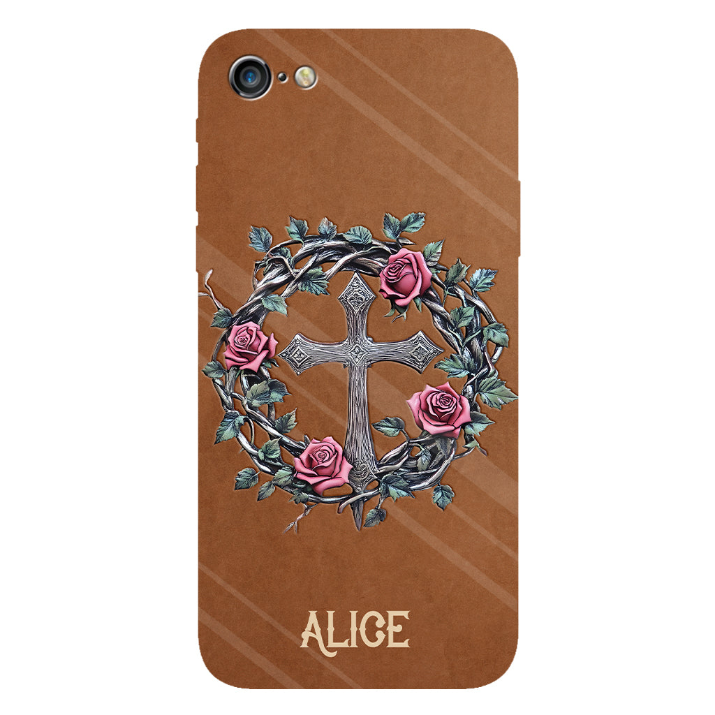 Croire - Coque de téléphone personnalisée avec impression chrétienne intégrale