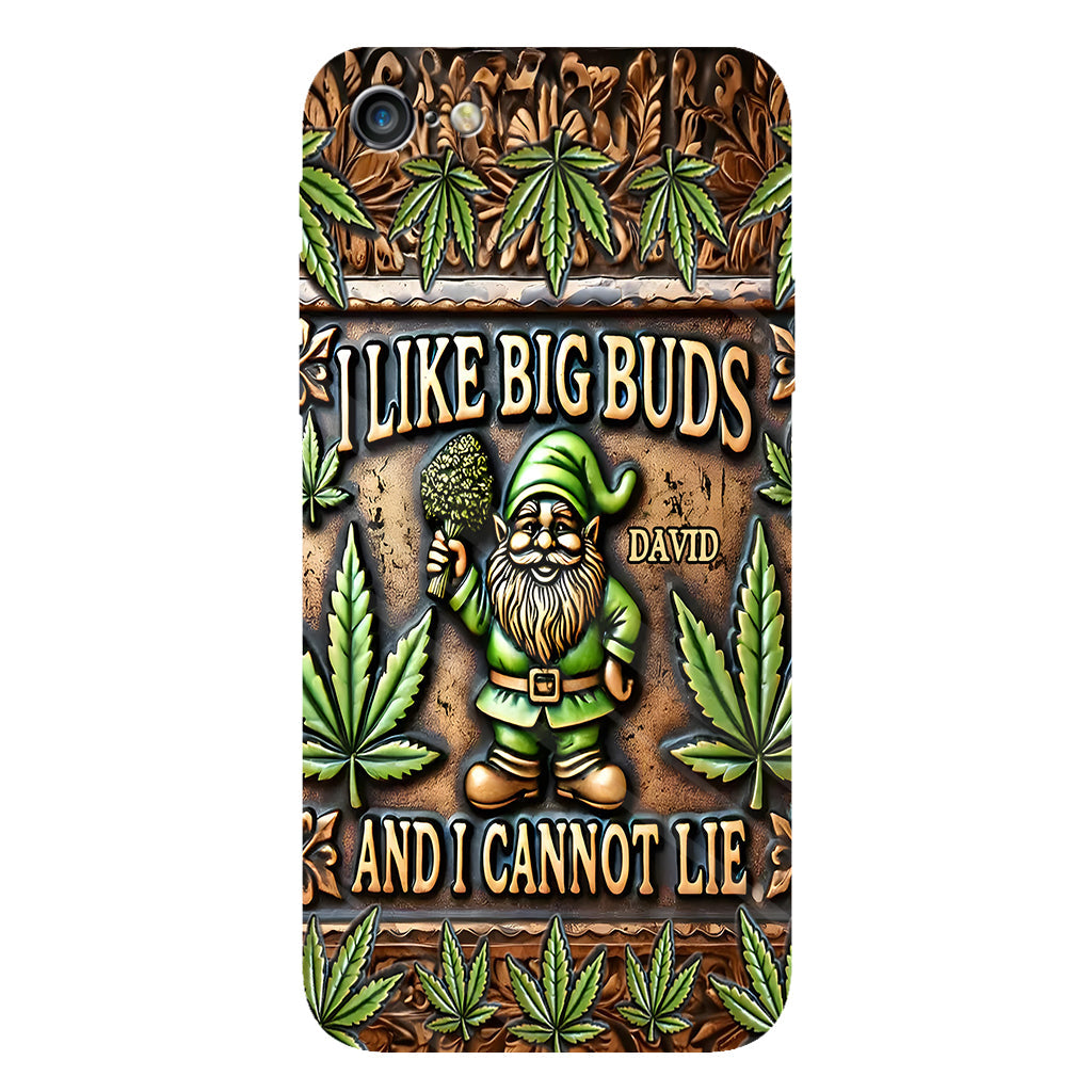 J'aime les grosses têtes - Coque de téléphone personnalisée avec impression intégrale sur le thème du cannabis