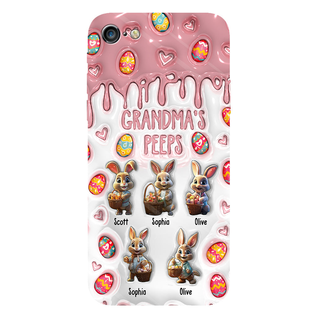 Grandma's Peeps - Personalized Grandma Full Print Phone Case