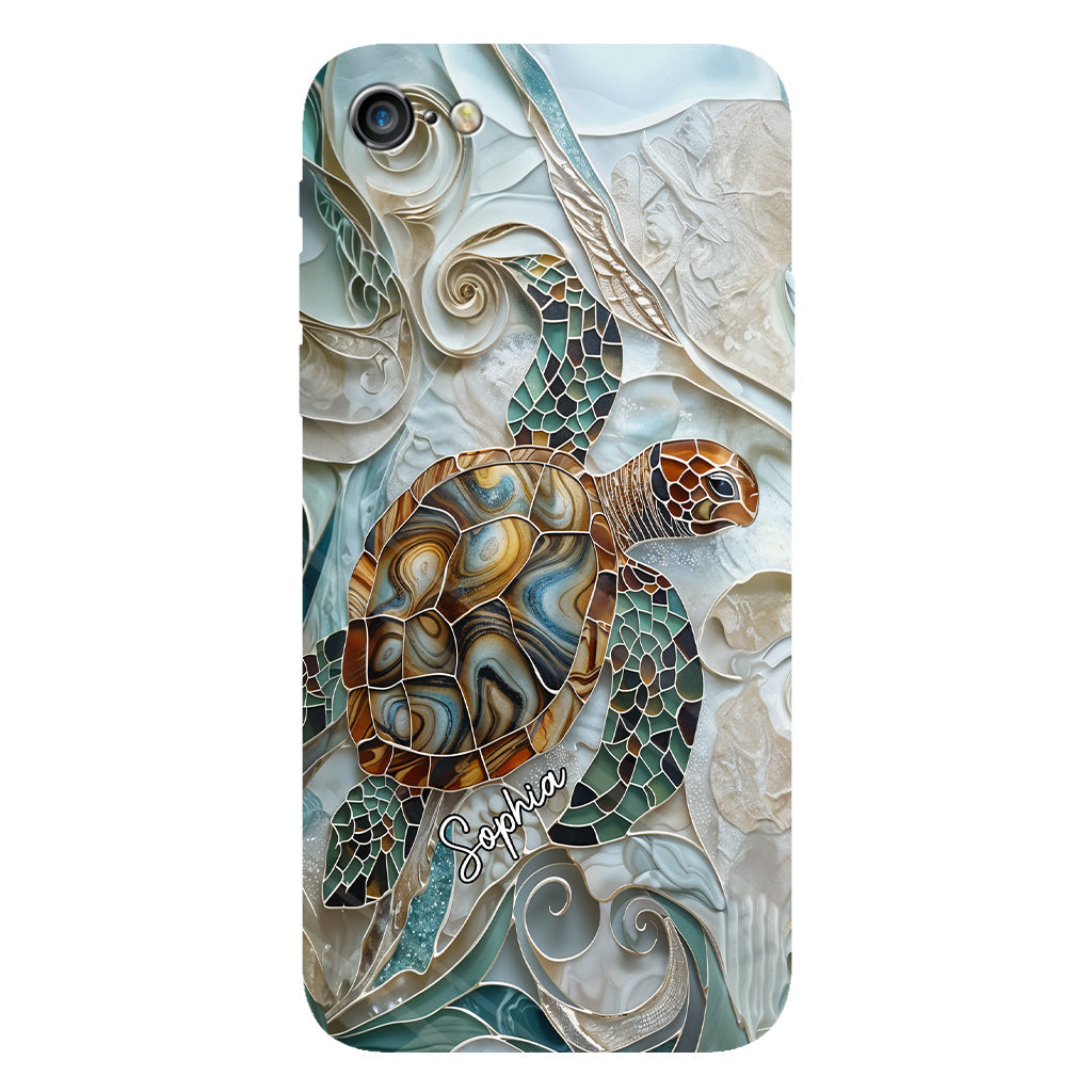 Love Turtles - Personalized Turtle Full Print Phone Case