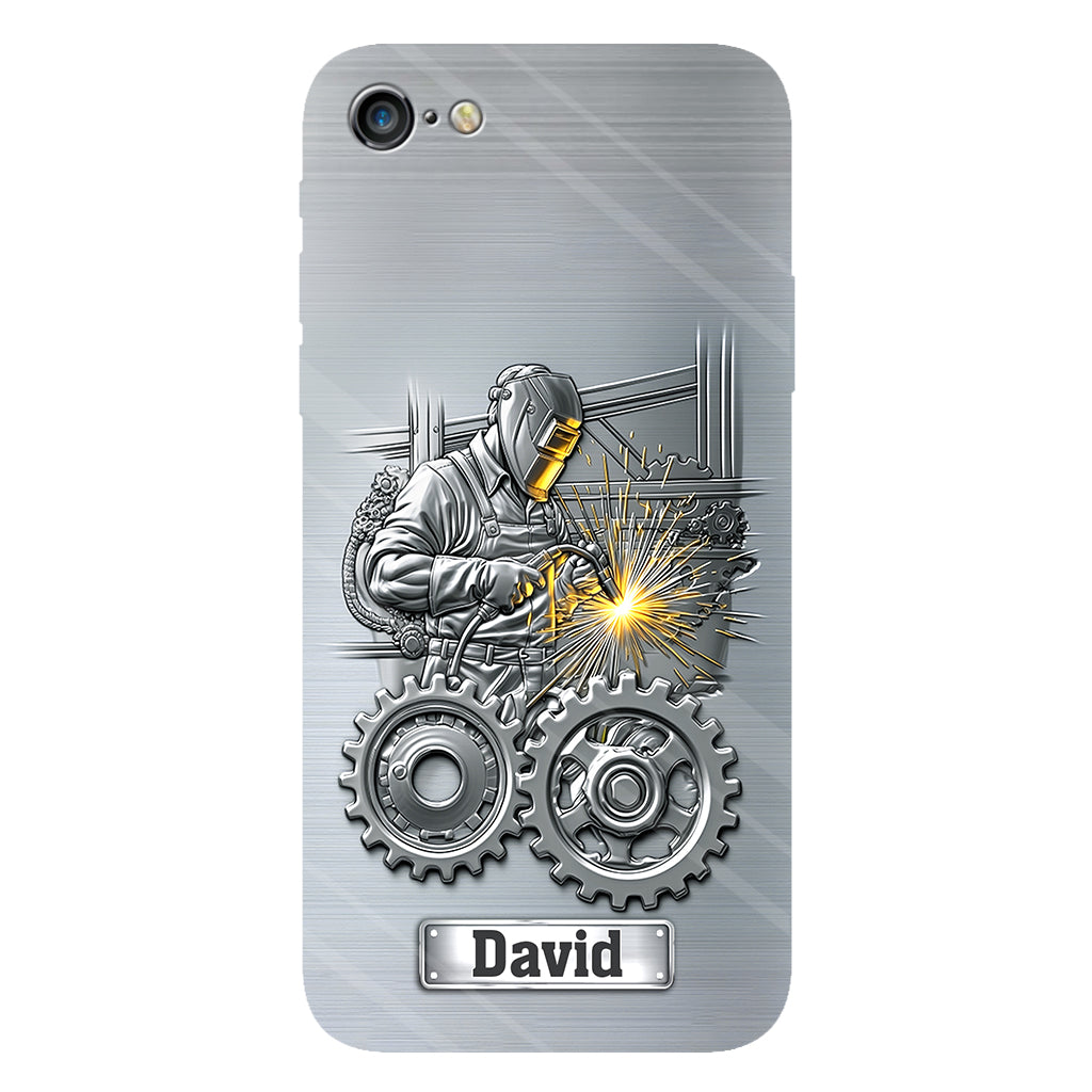 Strong Ones Become Welder - Personalized Welder Full Print Phone Case