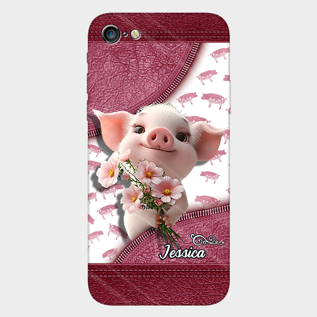 Love Pig - Personalized Pig Lover Full Print Phone Case