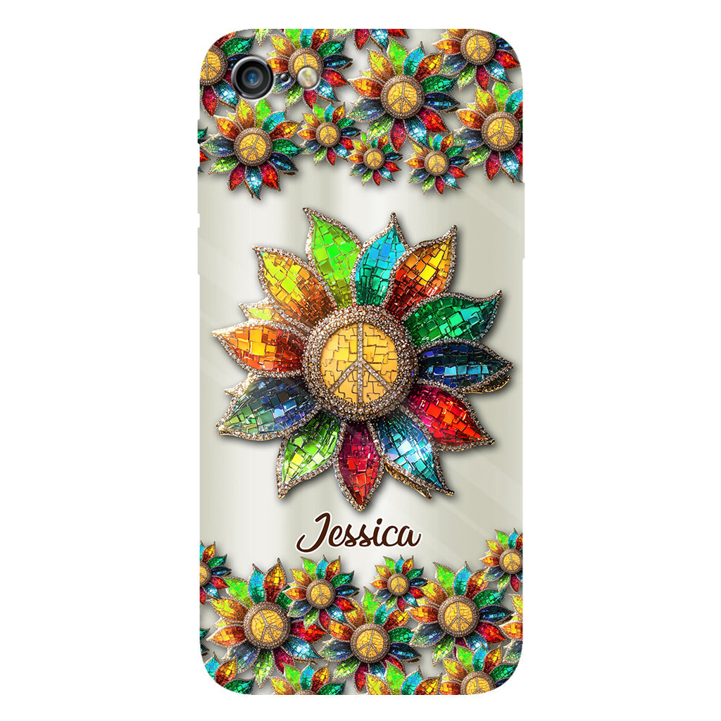 Coque de téléphone personnalisée Hippie Soul - Motif hippie intégral