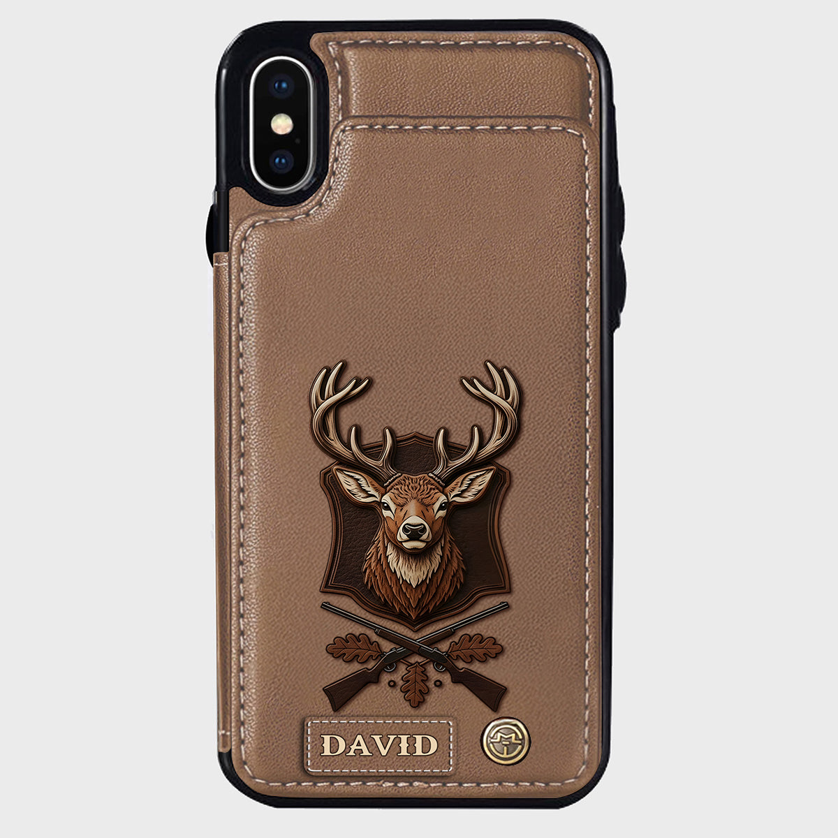 Passionné de chasse - Étui portefeuille personnalisé pour téléphone sur le thème de la chasse