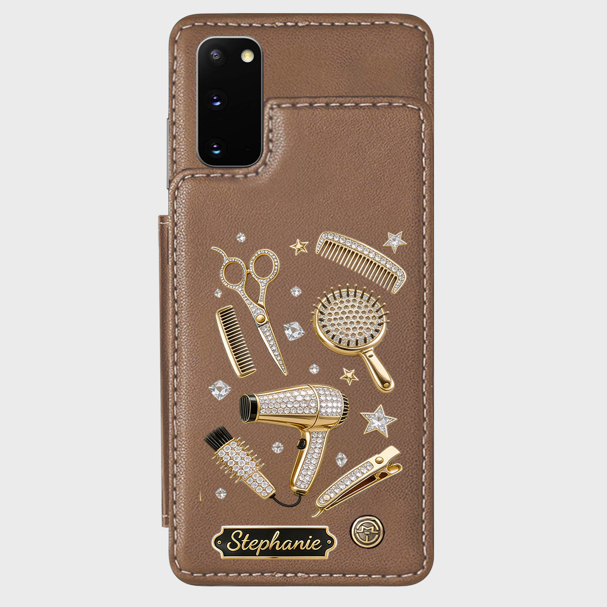 Ciseaux de Coiffeur Décor Salon - Étui de Téléphone Personnalisé