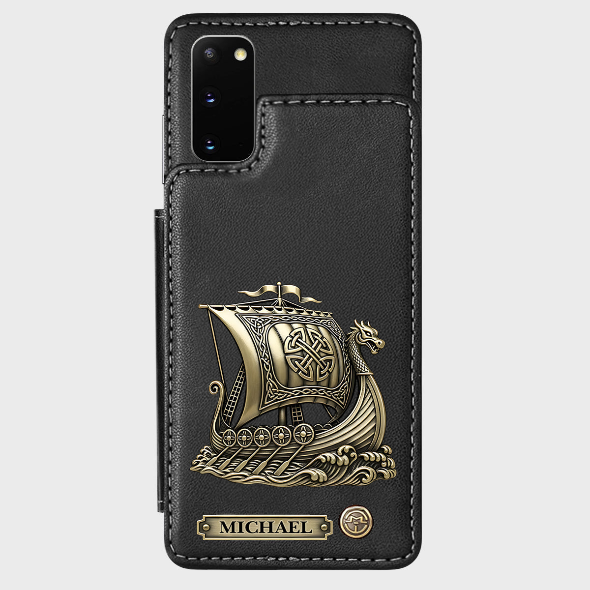 Je suis un Viking - Étui portefeuille de téléphone Viking personnalisé