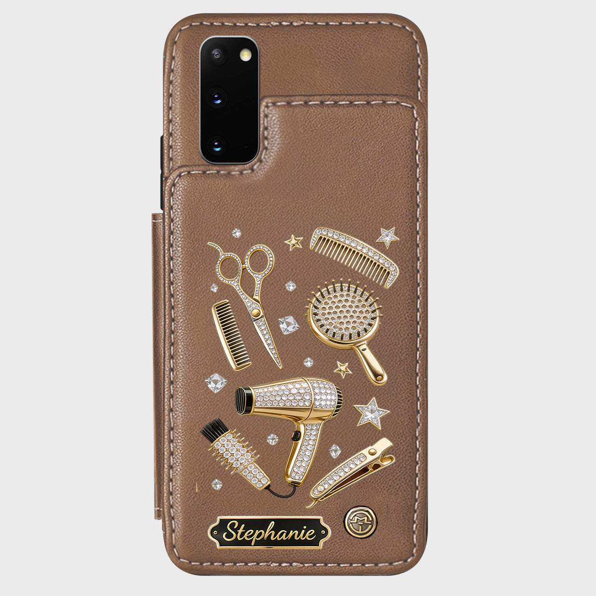 Ciseaux de Coiffeur Décor Salon - Étui de Téléphone Personnalisé