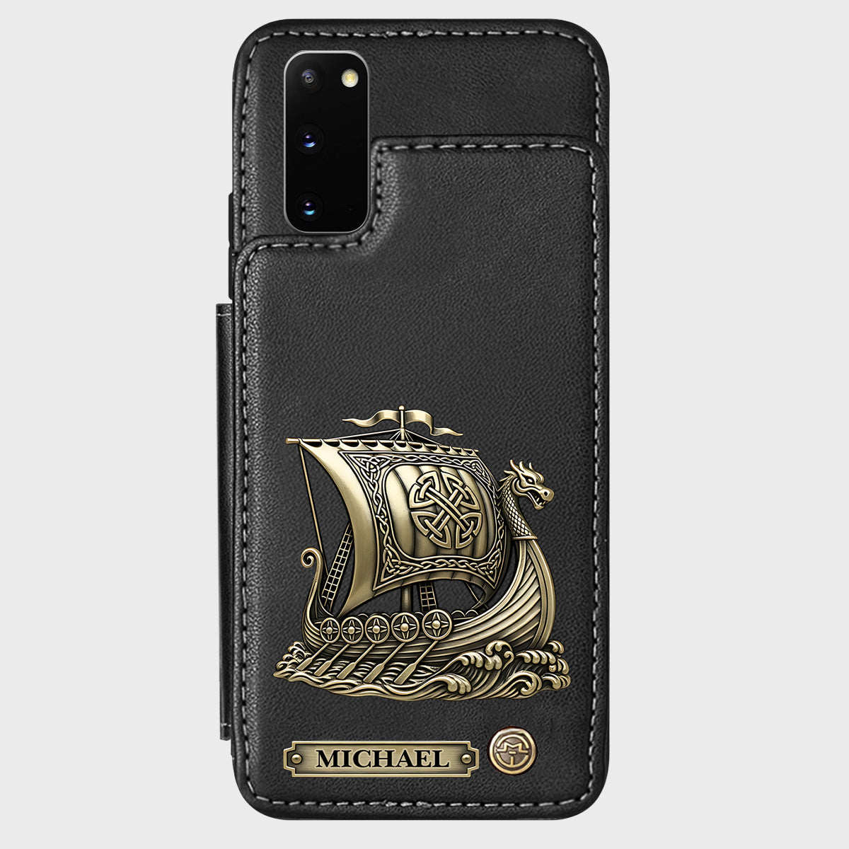 Je suis un Viking - Étui portefeuille de téléphone Viking personnalisé