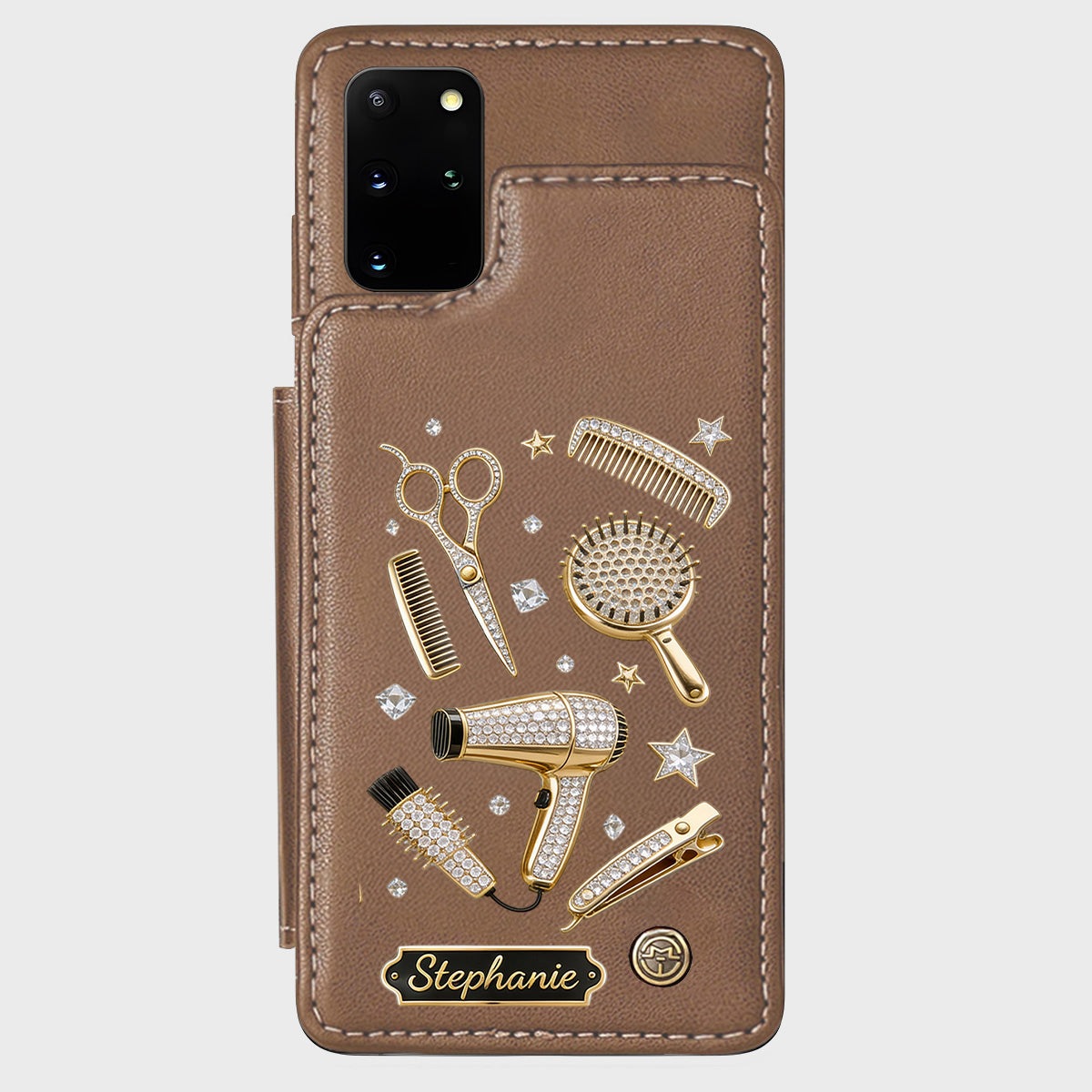 Ciseaux de Coiffeur Décor Salon - Étui de Téléphone Personnalisé
