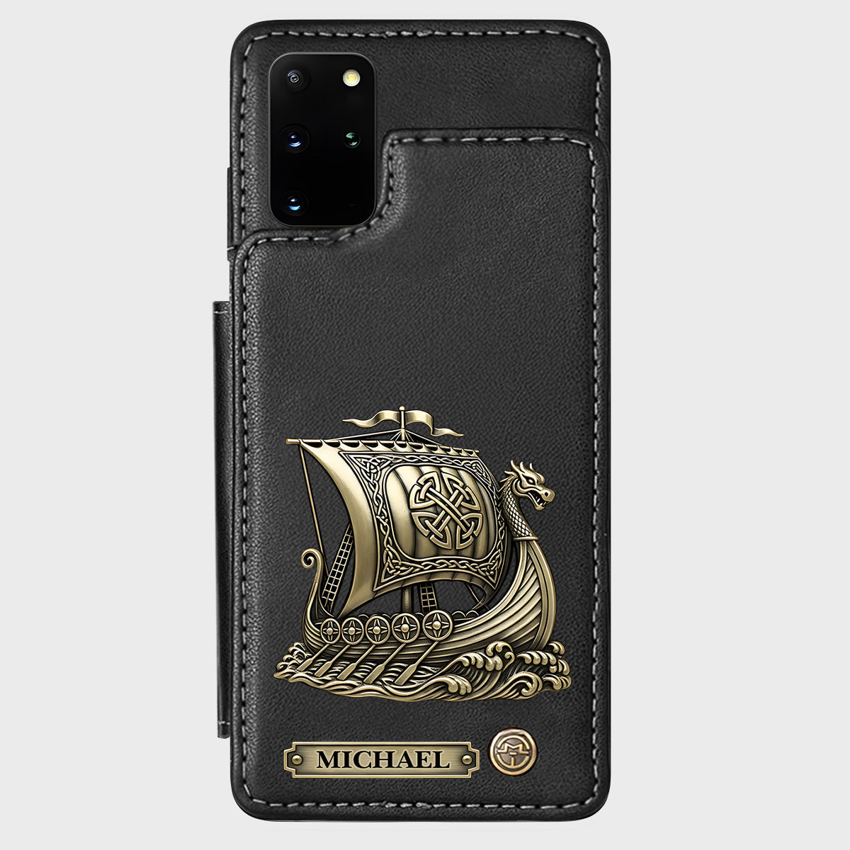 Je suis un Viking - Étui portefeuille de téléphone Viking personnalisé