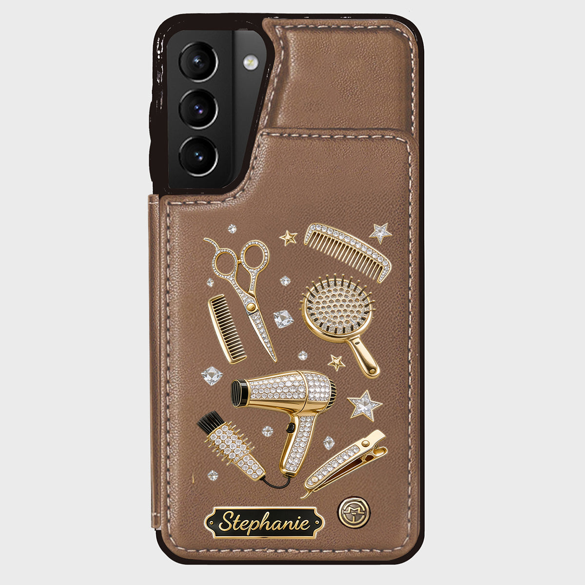 Ciseaux de Coiffeur Décor Salon - Étui de Téléphone Personnalisé