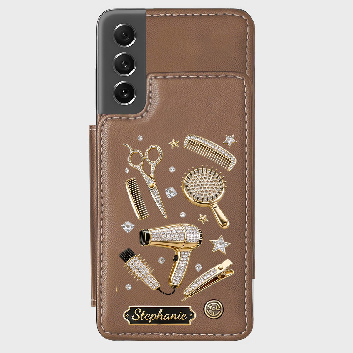 Ciseaux de Coiffeur Décor Salon - Étui de Téléphone Personnalisé