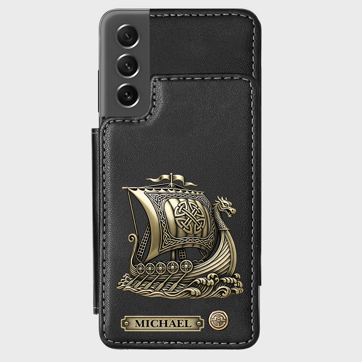 Je suis un Viking - Étui portefeuille de téléphone Viking personnalisé
