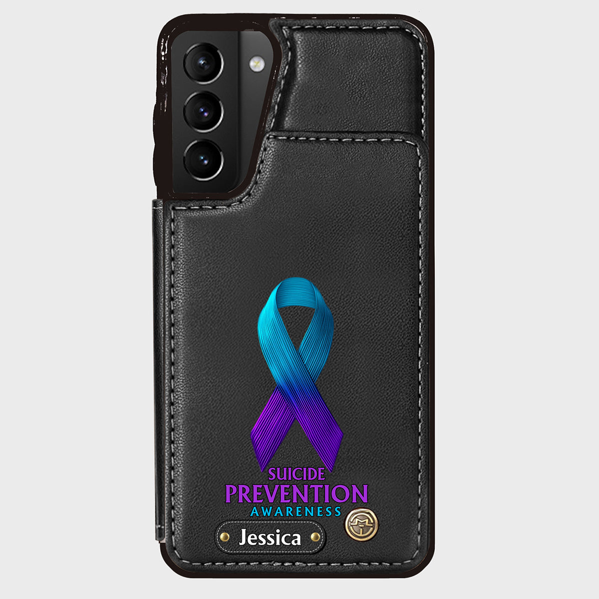 You Matter - Personalized Suicide Prevention Wallet Phone Case