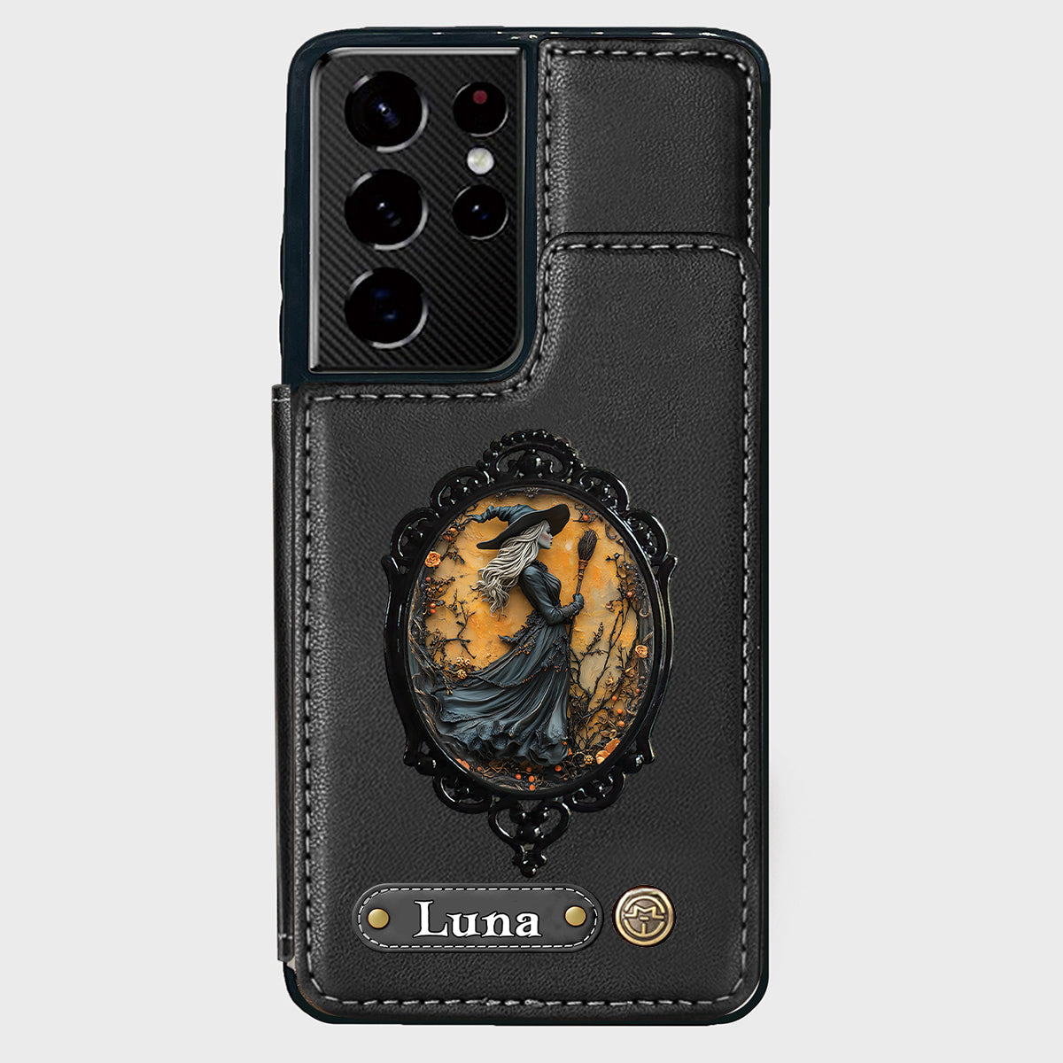 Beautiful Witches - Personalized Witch Wallet Phone Case