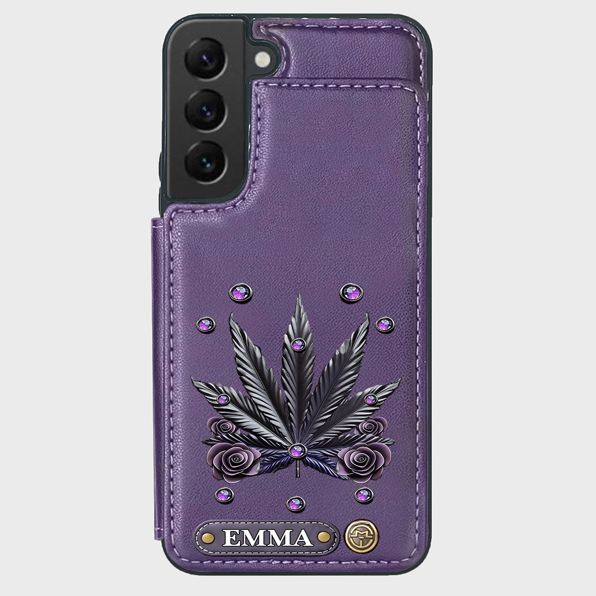 Beautiful Marijuanas - Personalized Weed Wallet Phone Case