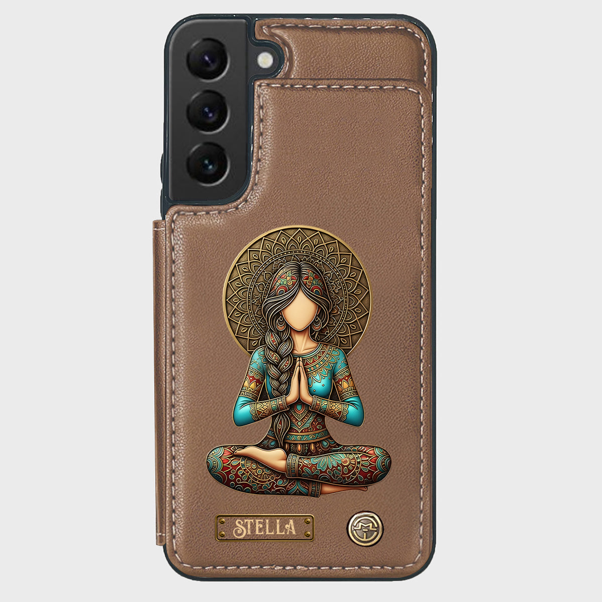 Lose Your Mind Find Your Soul - Personalized Yoga Wallet Phone Case