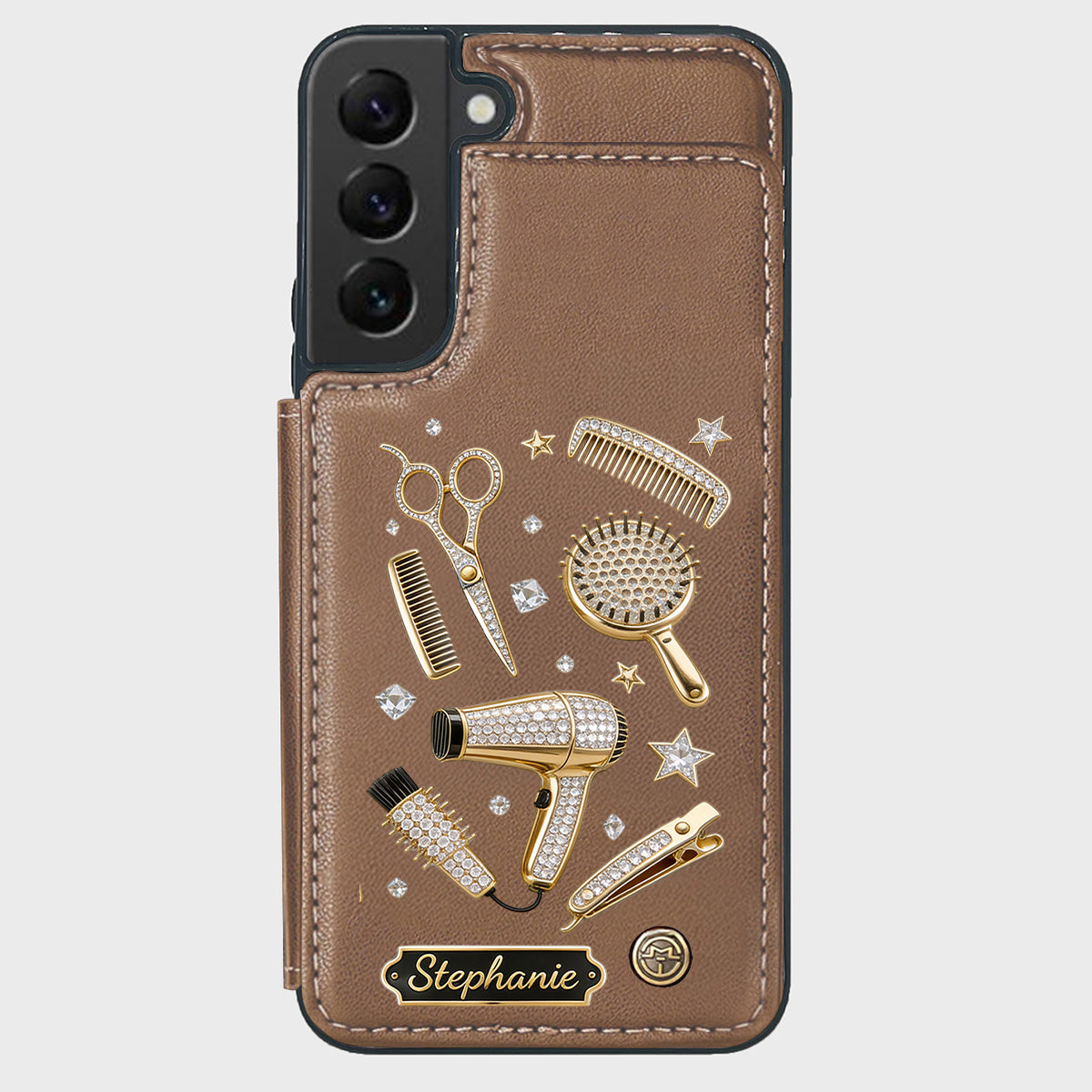 Ciseaux de Coiffeur Décor Salon - Étui de Téléphone Personnalisé